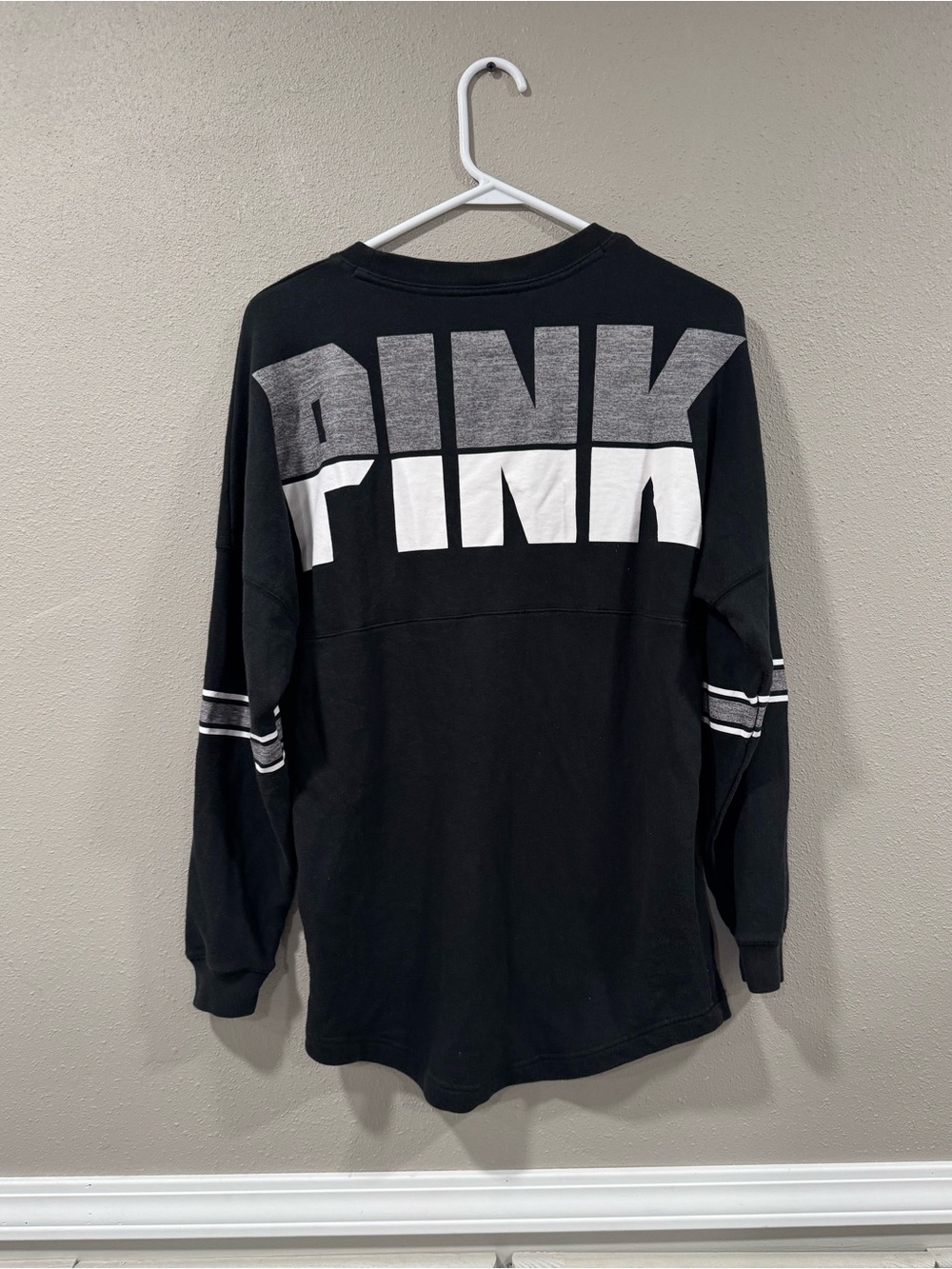 PINK Victoria Secret Oversized Varisty Crewneck